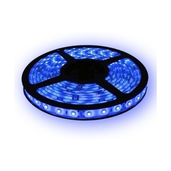 Tira Led 5050 Exterior 5 Metros Azul Calidad