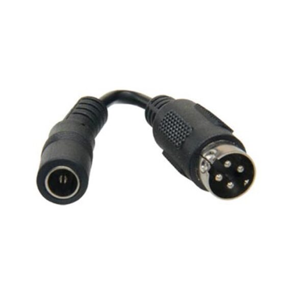 Cable Adaptador Jack 5.5X2.1Mm A 4 Pines Hikvision Camara Router Switch Dvr