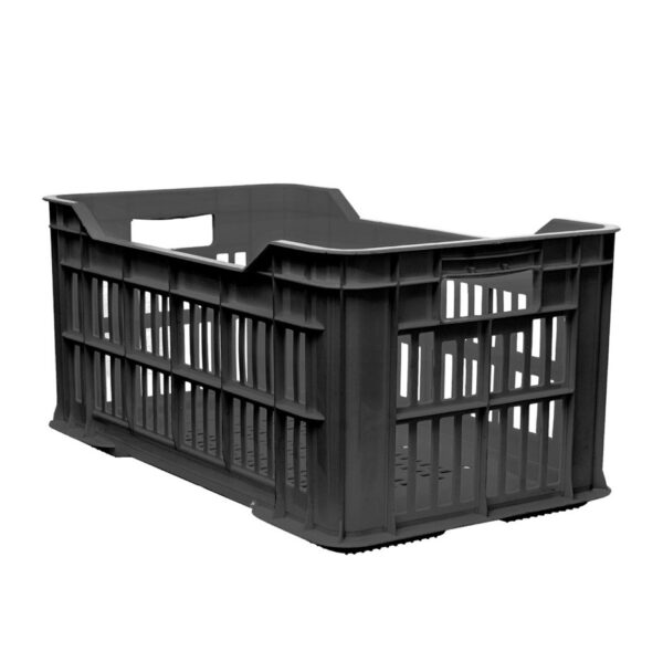 Cajon Plastico Con Piso Reforzado Apilable Ancho: 31cm  Largo: 52,5cm  Alto: 24cm