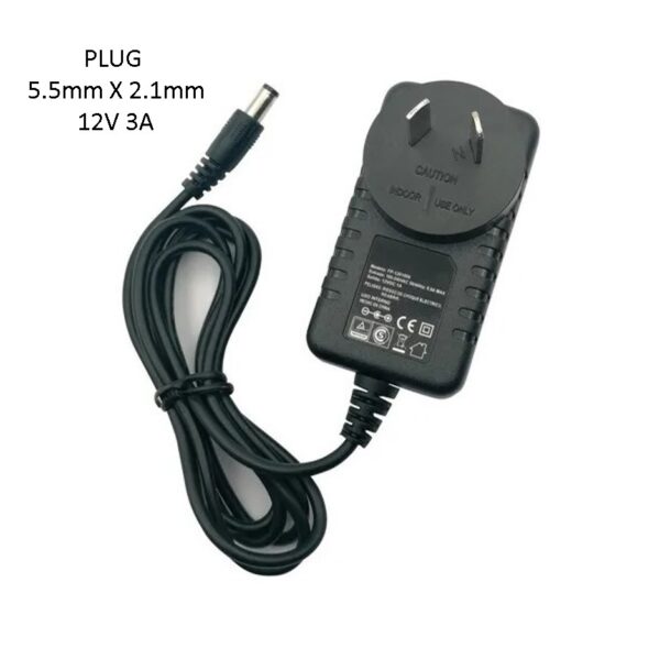 Fuente De Alimentacion 12V 3A Camaras Seguridad Luces Led Cctv Impresoras