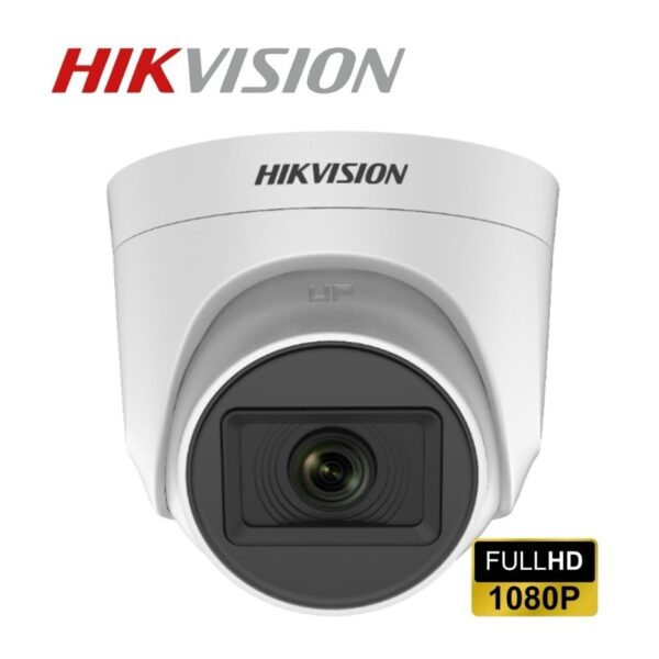 Camara Infrarroja 2Mp Hd 1080P Cctv Domo Interior Hikvision Seguridad Gran Angular Plastica