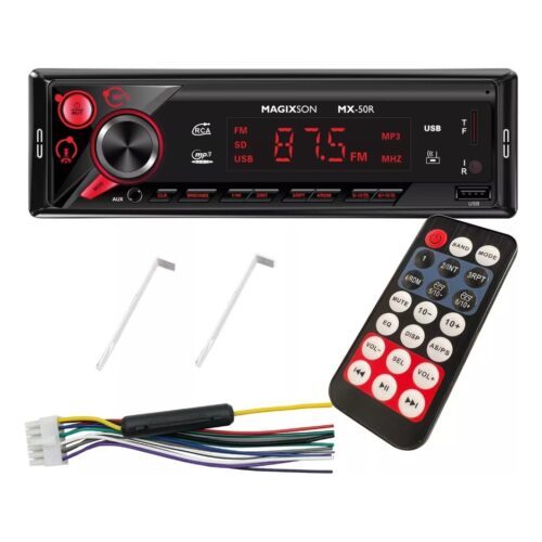 Stereo Suono Para Auto Con Usb Bluetooth Control Remoto Mp3 Estereo