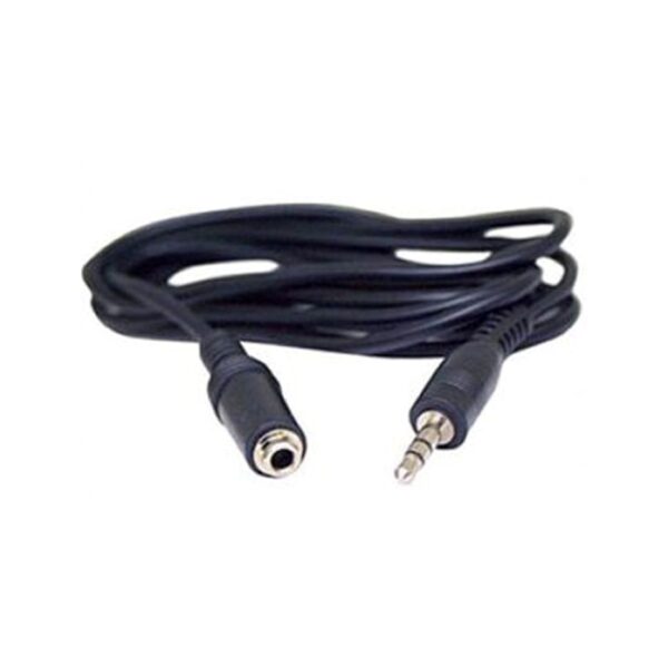Cable De Audio Plug 3.5 mm Macho A Jack 3.5 mm Hembra 3 Metros Alargue Extension