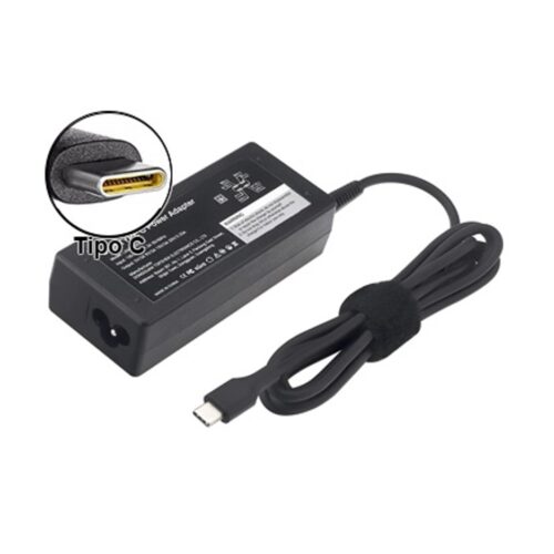 Cargador Notebook 20V 3.25A Usb Tipo C 65W Alternativo Lenovo