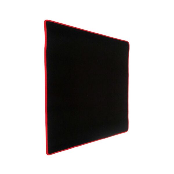 r200987.jpg Mouse Pad Gamer Xl Negro Con Bordes De Color Rojo 45 X 40 cm X 3Mm