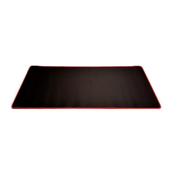 r200990.jpg Mouse Pad Gamer Xxl Negro Con Borde Rojo 90 X 40 cm X 3Mm