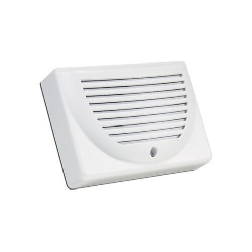 Sirena De Interior Alarma Tipo Timbre Con Flash, 12Vts 15 Watts Piezoelectrica