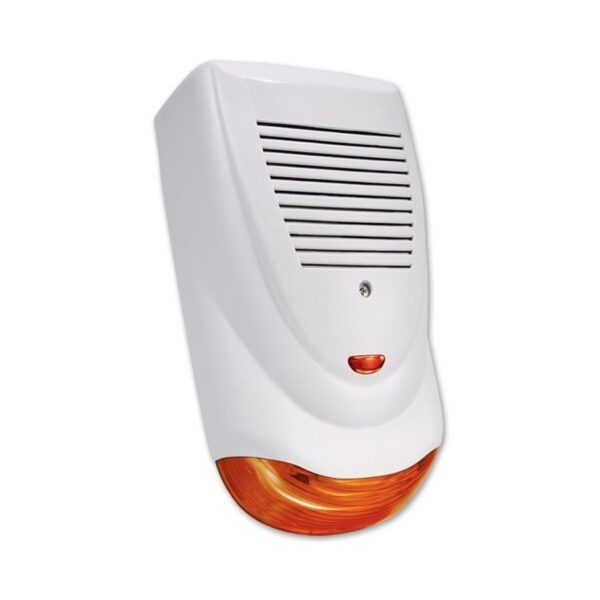 Sirena Potente De Exterior Luz Stroboscopica. Posee Doble Tamper 2 Tonos. 30W