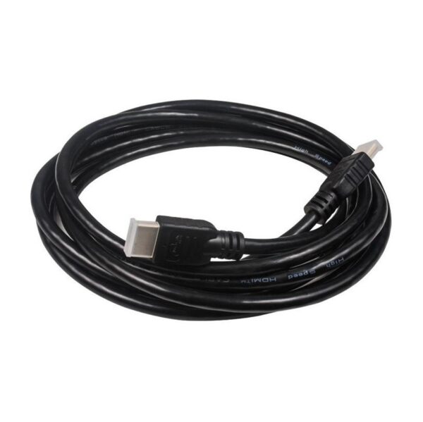 Cable Hdmi 3 Metros Full Hd 1080P 1.4V Pc Tv Doble Filtros Color Negro
