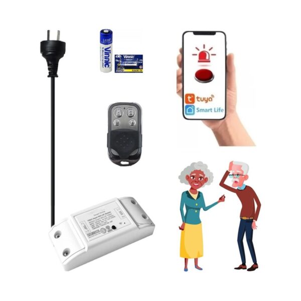 Alarma Boton Con Aviso Al Celular Wi-Fi