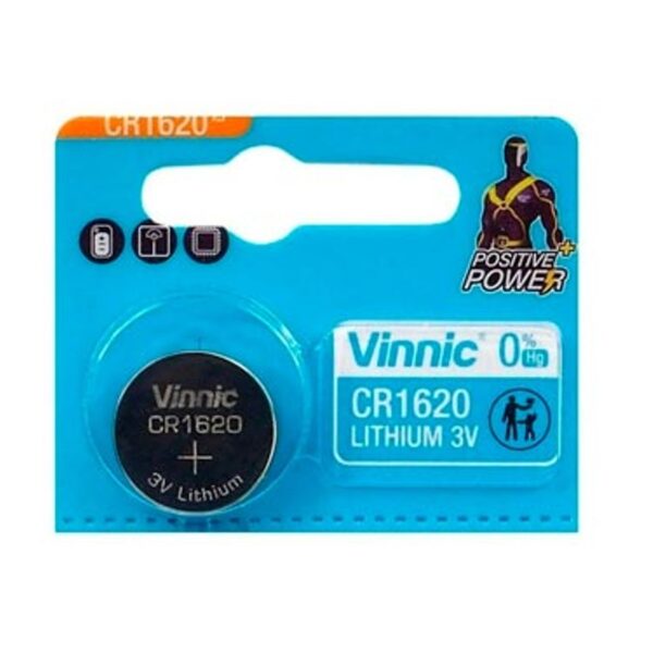 Pila Cr1620 Vinnic X Unidad 1620 Dimensiones 16X2.0Mm