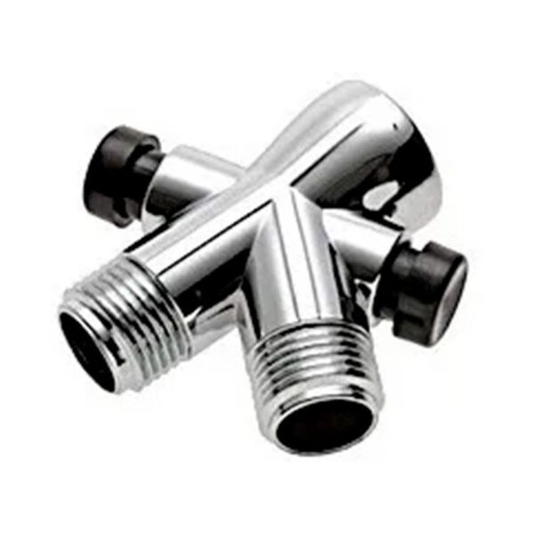 Derivador De Ducha/Duchador Cromado De 1/2 Pulgada