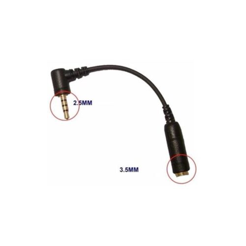 Adaptador Plug 2.5 M A Jack 3.5 H Soporta Manos Libres