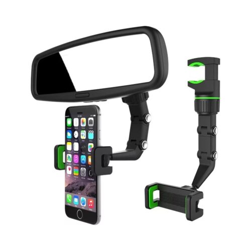 Soporte Auto Celular Gps Universal Espejo Retrovisor
