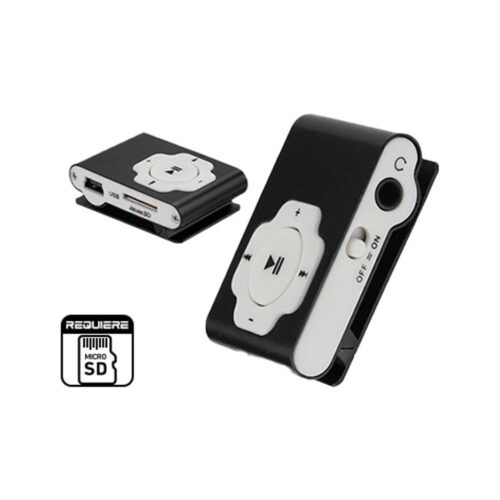 Reproductor Mp3 Shuffle Microsd Sin Memoria Sin Display