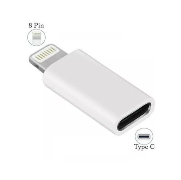 Adaptador Apple Lightning Macho A Usb Tipo C Hembra Alternativo Otg