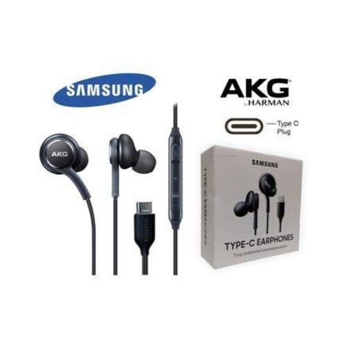 Auricular In Ear Manos Libres Samsung Akg Tipo C Negro