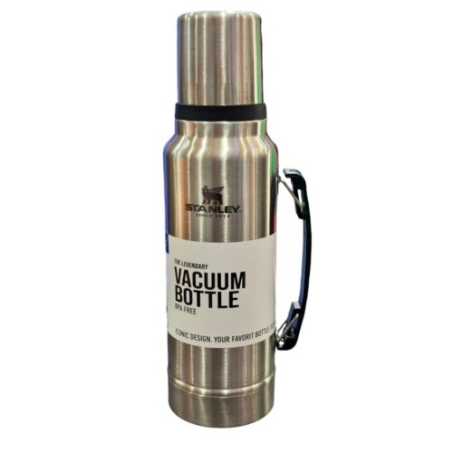 Termo Stanley Clasico Acero Inoxidable Platinum 1,3 Litros