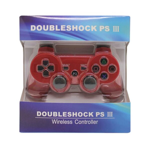 Joystick Playstation 3 Ps3 Calidad Simil Original Play 3 DualShock Bluetooth Rojo