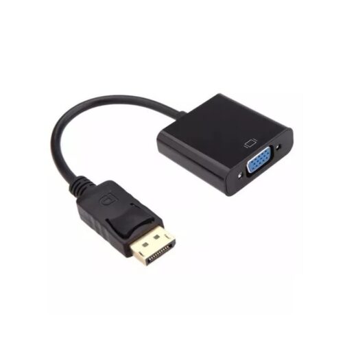 Adaptador Displayport a Vga Full Hd 1080 cable corto