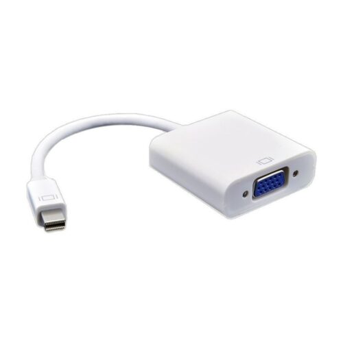 Adaptador Mini Displayport a Vga Full Hd 1080 cable corto