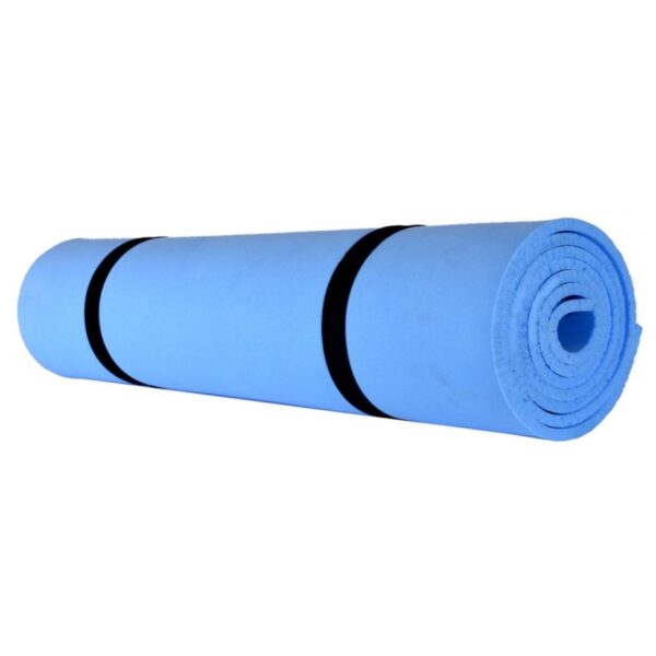 Colchoneta Goma Eva 160x57cm X6mm Ideal Yoga, Pilates, Gimnasio Celeste