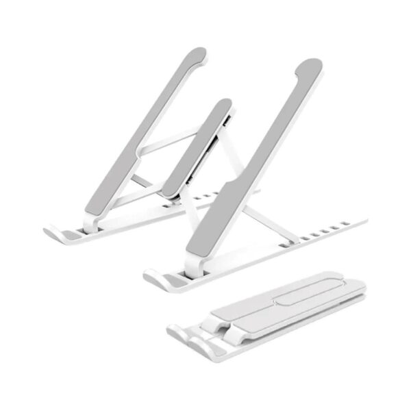 r201254.jpg Soporte Stand P/ Celular / Tablet - Plegable De Mesa - Mini Blanco