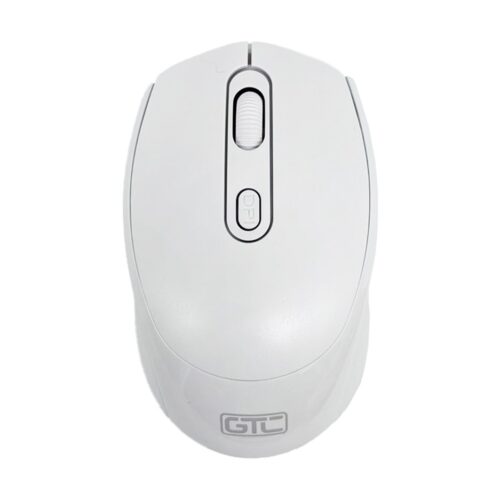 Mouse Inalambrico Gtc Mig-123B Optico 1600 Dpi Pc Notebook Color Blanco