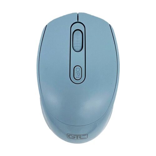 Mouse Inalambrico Gtc Mig-123A Optico 1600 Dpi Pc Notebook Color Azul