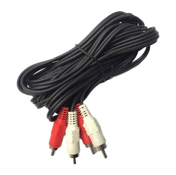 Cable Armado Audio 2 Plug Rca Macho A 2 Rca Macho 7 Metros