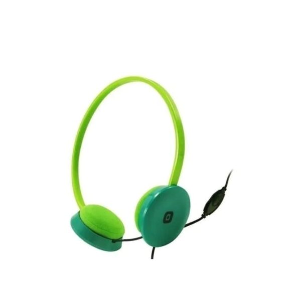 Auricular Panacom Vinvcha Con Micrófono Ho-9812 Sonido Estéreo Verde