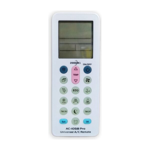 Control Remoto Universal Aire Acondicionado Todas Las Marcas AC-1058 Pro