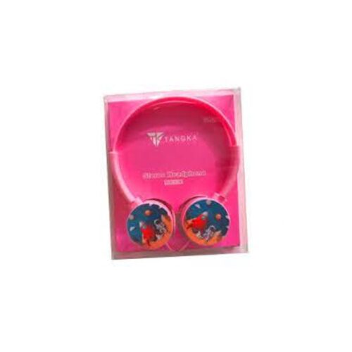 Auricular Vincha Rosa Tk 27C Cable Plug Audio 3 1/2