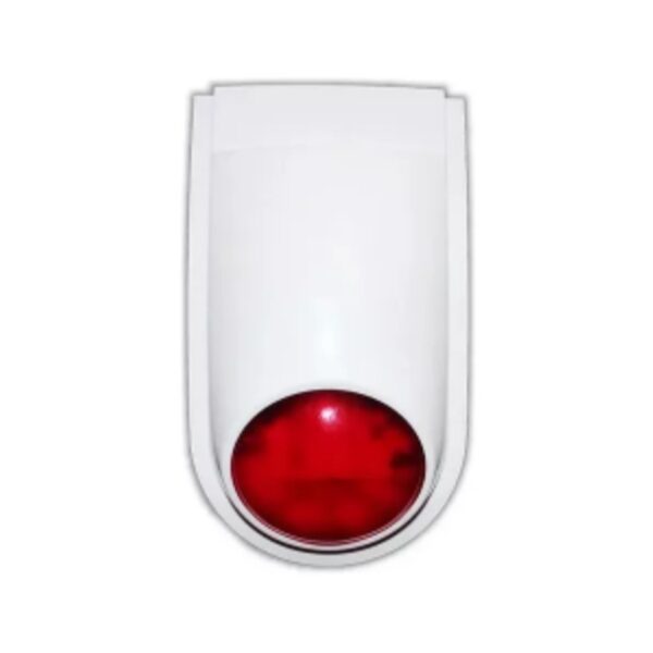 Sirena Exterior Con Flash Plastica 12V  Sl-350L  Fullvison