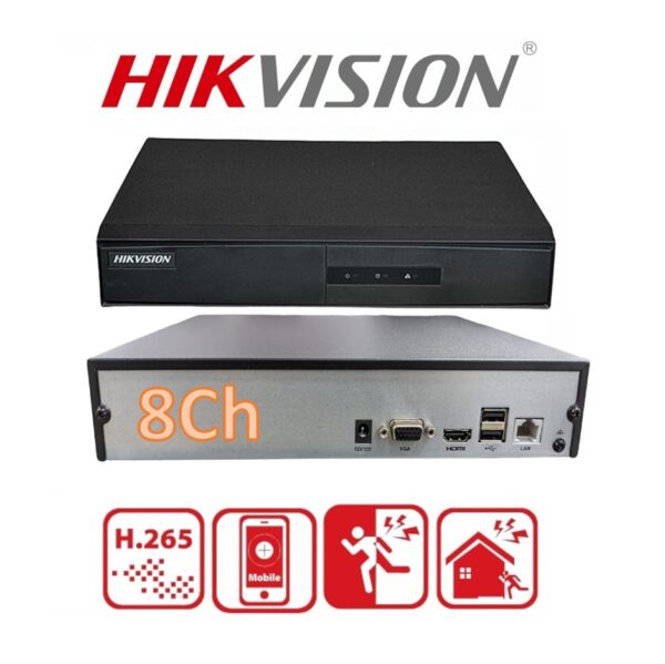 Nvr Hikvision 8-Ch Ds-7608Ni-Q1