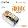 Inversor De Corriente Eléctrica Daza 1000w Conversor Convertidor 12v A 220v Onda Senoidal Modificada