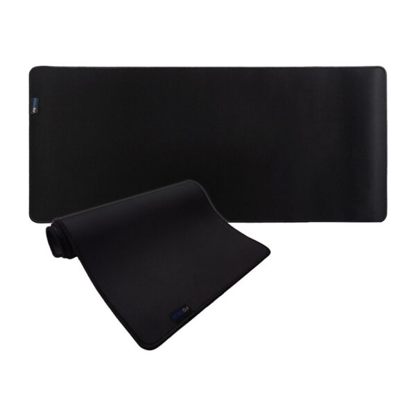 r201383.jpg Mouse Pad Gamer 70 x 30 cm Antideslizante Bordes Cosidos Lavable Color Negro