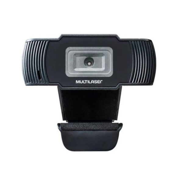 Cámara Web Multilaser AC339 HD 720p 30FPS Color Negro