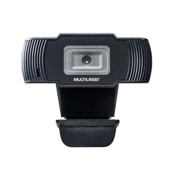 Cámara Web Multilaser AC339 HD 720p 30FPS Color Negro