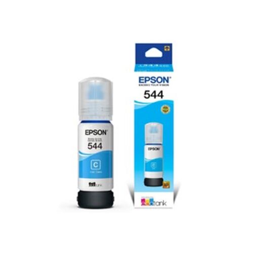 Tinta Original Epson 544 L1110 L3110 L3210 L3250 L3150 L3160 L5190 Cyan T544220 65Ml
