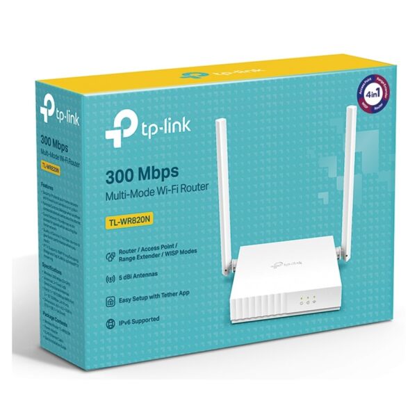 Router Wi-Fi Inalambrico  Tp-link TL-WR820N Rou Wi 300Mbps N 2 Antenas Fijas