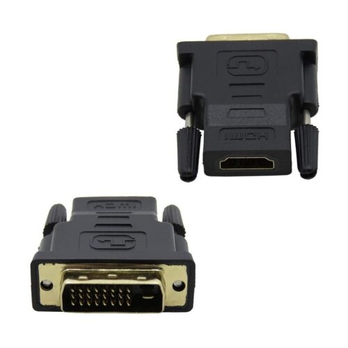 Adaptador Dvi 24 + 1 Macho A Hdmi Hembra Digital Full Hd 1080p