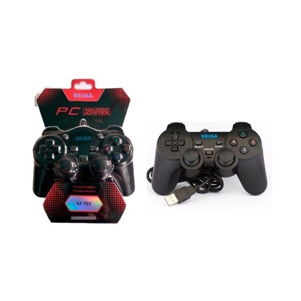 Joystick Analogico Para Pc Seisa Sj-703 Cable Usb