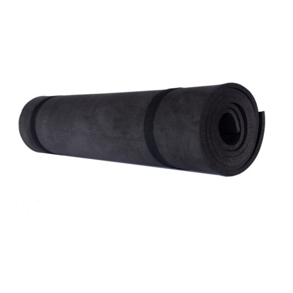 r201438.jpg Colchoneta Goma Eva 160x57cm X6mm Ideal Yoga, Pilates, Gimnasio Negro