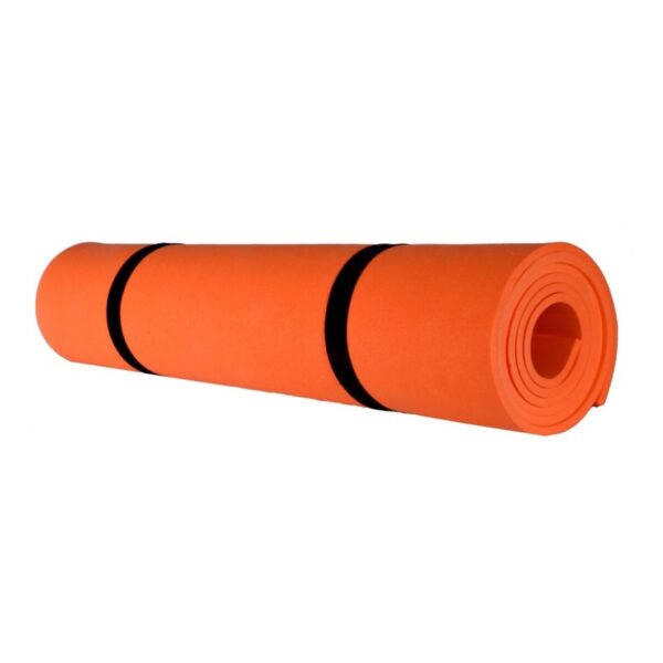 Colchoneta Goma Eva 160x57cm X6mm Ideal Yoga, Pilates, Gimnasio Naranja