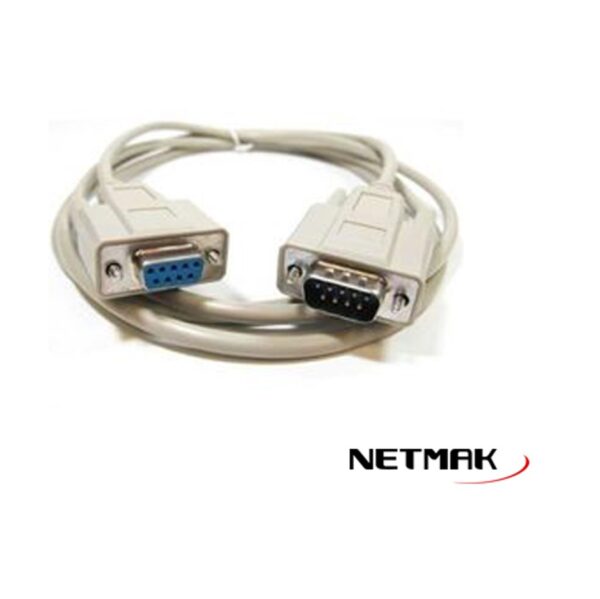 Cable Serial Db9 Extension Alargue Serie Macho / Hembra 1.8M Nm-C79 Netmak