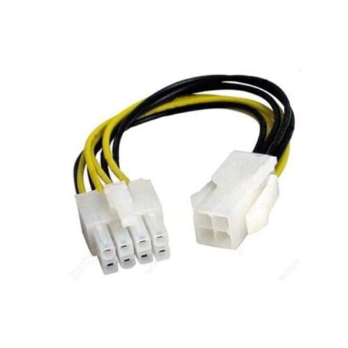 Cable De Fuente Adaptador 4 Pines A 8 Pines - Es Para Cpu De Mother