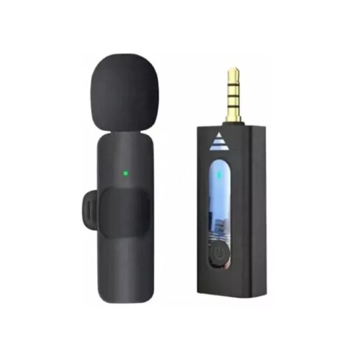 Microfono Inalambrico Periodista Streaming Corbatero Conector Plug 3.5mm