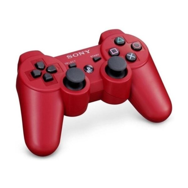Joystick Playstation 3 Ps3 Inalambrico Bluetooth Dualshock 3 Sony Rojo