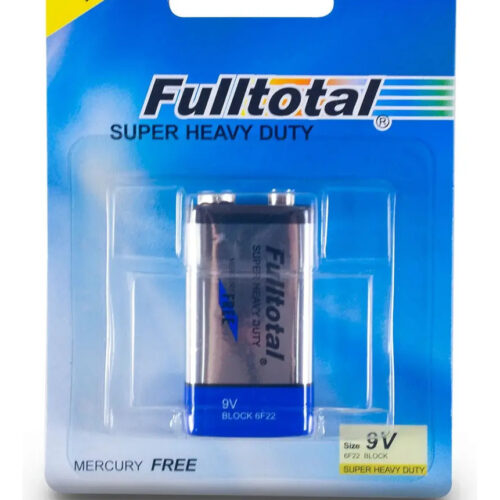 Pila Bateria 9V Full Total Zinc Carbon